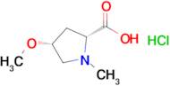 D-Proline, 4-methoxy-1-methyl-, (4R)- hydrochloride