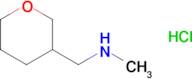 methyl[(oxan-3-yl)methyl]amine hydrochloride