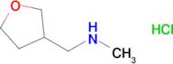 methyl[(oxolan-3-yl)methyl]amine hydrochloride