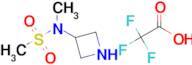 N-(azetidin-3-yl)-N-methylmethanesulfonamide; trifluoroacetic acid