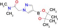 N,N-dimethyl-2-[4-(tetramethyl-1,3,2-dioxaborolan-2-yl)-1H-pyrazol-1-yl]acetamide
