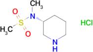 N-methyl-N-[(3R)-piperidin-3-yl]methanesulfonamide hydrochloride