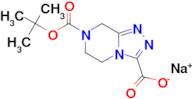 sodium 7-[(tert-butoxy)carbonyl]-5H,6H,7H,8H-[1,2,4]triazolo[4,3-a]pyrazine-3-carboxylate