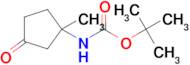 tert-butyl N-(1-methyl-3-oxocyclopentyl)carbamate