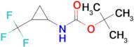 tert-butyl N-[2-(trifluoromethyl)cyclopropyl]carbamate