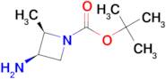 tert-butyl-3-amino-2-methylazetidine-1-carboxylate, cis-