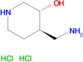 trans-4-(aminomethyl)piperidin-3-ol dihydrochloride