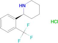 (S)-2-(2-(Trifluoromethyl)phenyl)piperidine hydrochloride