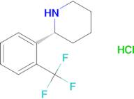 (R)-2-(2-(Trifluoromethyl)phenyl)piperidine hydrochloride