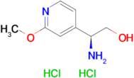 (S)-2-Amino-2-(2-methoxypyridin-4-yl)ethanol dihydrochloride