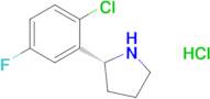 (R)-2-(2-Chloro-5-fluorophenyl)pyrrolidine hydrochloride