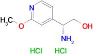 (R)-2-Amino-2-(2-methoxypyridin-4-yl)ethanol dihydrochloride