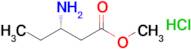(S)-Methyl 3-aminopentanoate hydrochloride