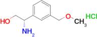 (S)-2-Amino-2-(3-(methoxymethyl)phenyl)ethanol hydrochloride