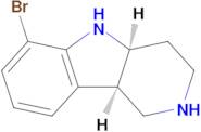 (4aS,9bR)-6-Bromo-2,3,4,4a,5,9b-hexahydro-1H-pyrido[4,3-b]indole