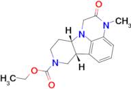 (6bR,10aS)-Ethyl 3-methyl-2-oxo-2,3,6b,7,10,10a-hexahydro-1H-pyrido[3',4':4,5]pyrrolo[1,2,3-de]q...