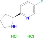 (S)-5-Fluoro-2-(pyrrolidin-2-yl)pyridine dihydrochloride