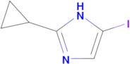 2-Cyclopropyl-5-iodo-1H-imidazole