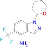 1-(Tetrahydro-2H-pyran-2-yl)-5-(trifluoromethyl)-1H-indazol-4-amine