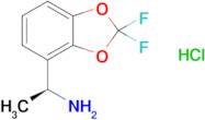 (S)-1-(2,2-Difluorobenzo[d][1,3]dioxol-4-yl)ethanamine hydrochloride