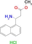 (R)-Methyl 3-amino-3-(naphthalen-1-yl)propanoate hydrochloride