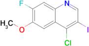 4-Chloro-7-fluoro-3-iodo-6-methoxyquinoline