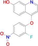 4-(2-Fluoro-4-nitrophenoxy)quinolin-7-ol