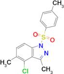 4-Chloro-3,5-dimethyl-1-tosyl-1H-indazole