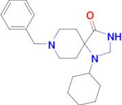 8-Benzyl-1-cyclohexyl-1,3,8-triazaspiro[4.5]decan-4-one