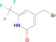 4-Bromomethyl-2-hydroxy-6-(trifluoromethyl)pyridine