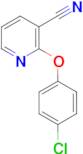 2-(4-chlorophenoxy)nicotinonitrile