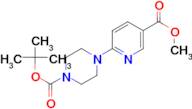 tert-butyl 4-[5-(methoxycarbonyl)pyridin-2-yl]piperazine-1-carboxylate