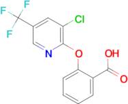 2-{[3-chloro-5-(trifluoromethyl)pyridin-2-yl]oxy}benzoic acid