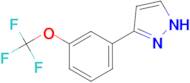 3-[3-(trifluoromethoxy)phenyl]-1H-pyrazole