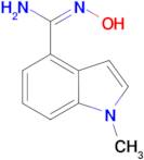 N'-hydroxy-1-methyl-1H-indole-4-carboximidamide