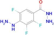 2,3,5-trifluoro-4-hydrazinobenzohydrazide