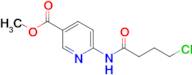 methyl 6-[(4-chlorobutanoyl)amino]nicotinate