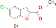 ethyl 7-bromo-5-chloro-1-benzofuran-2-carboxylate