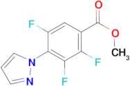 methyl 2,3,5-trifluoro-4-(1H-pyrazol-1-yl)benzoate