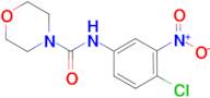 N-(4-chloro-3-nitrophenyl)morpholine-4-carboxamide