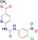 methyl 6-({[(4-chloro-3-nitrophenyl)amino]carbonyl}amino)nicotinate