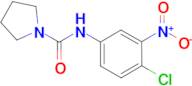 N-(4-chloro-3-nitrophenyl)pyrrolidine-1-carboxamide