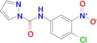 N-(4-chloro-3-nitrophenyl)-1H-pyrazole-1-carboxamide