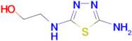 2-[(5-amino-1,3,4-thiadiazol-2-yl)amino]ethanol