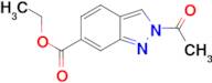 ethyl 2-acetyl-2H-indazole-6-carboxylate