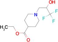 ethyl 1-(3,3,3-trifluoro-2-hydroxypropyl)piperidine-4-carboxylate