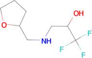 1,1,1-trifluoro-3-[(tetrahydrofuran-2-ylmethyl)amino]propan-2-ol