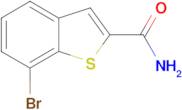 7-bromo-1-benzothiophene-2-carboxamide