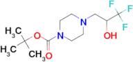 tert-butyl 4-(3,3,3-trifluoro-2-hydroxypropyl)piperazine-1-carboxylate