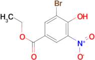 ethyl 3-bromo-4-hydroxy-5-nitrobenzoate